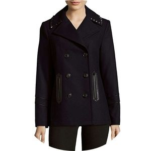 *SOLD* NWT Michael Kors Stud Peacoat